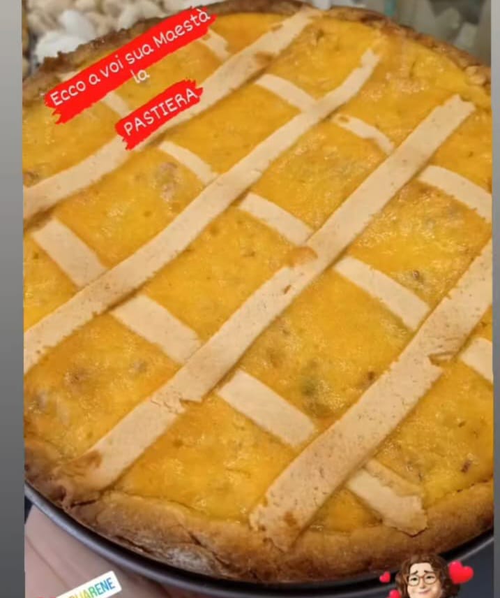 Pastiera dolce tradizionale